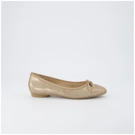 Paul Green 0077-2925-107/Ballerina für Damen, gold, Größe 42 EU / 8 UK