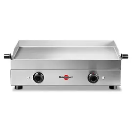Krampouz 3200-watt-elektrogrillplatte mit 64 x 33 cm großer edelstahlplatte Krampouz PFSV2AA-KR