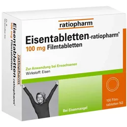 Eisentabletten ratiopharm 100mg