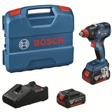 Bosch Akku-Drehschlagschrauber GDX 18V-200 inkl. L-Case, 2 Akkus 5,0 Ah und Ladegerät