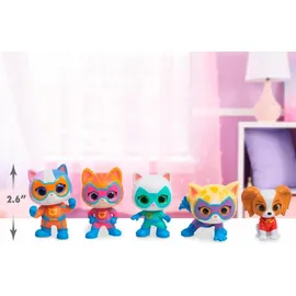 Just Play SuperKitties Heldenteam 5-teiliges Figurenset 5 cm