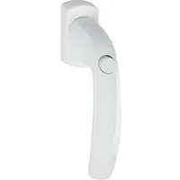 HOPPE New York Fenstergriff 0810sv/u10 F9016 Verkehrsweiß Beschichtet-40 Mm