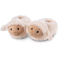 NICI 49041 Schaf Sheepmila Größe (M) 34-37 beige-Nachhaltige warme Kuscheltier Hausschuhe für Jungen und Mädchen – Tier-Schuhe mit Anti-Rutsch Sohle – Slippers, 34-34(M)