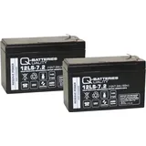 Quality Batteries Ersatzakku für APC Smart-UPS 750/ Pro 900 RBC123/ Markenakku mit VdS