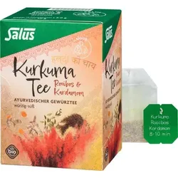 KURKUMA TEE Rooibos & Kardamom Bio Salus Fbtl. 15 St