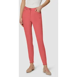 Madeleine Mid Waist Skinny-Hose mit Fransen in lachs | Gr.: 36