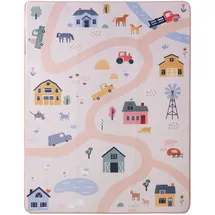 Hakuna Matte Hakuna Matte, Kinderteppich mit Memory-Schaum 120x160, beige