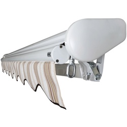 SPETTMANN Markise »SKY«, BxT: 300x250 cm, weiss/orange gestreift
