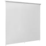 Ventanara® Außenrollo Screen Rollo Senkrechtmarkise Balkonrollo Sichtschutz Rollo Beschattung 240 x 230 cm Grau