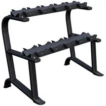 Gorilla Sports Kurzhantelablage mit 2 Ablagen EINHEITSFARBE No Size