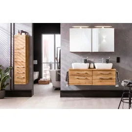 WELLTIME Waschbeckenunterschrank Davos 120 x 41 cm Braun