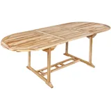 Sam Gartentisch ausziehbar 180 - 240 x 75 cm Beige