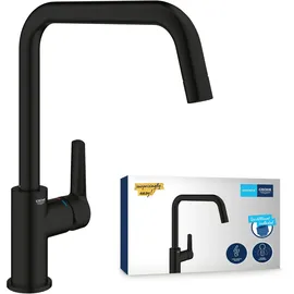 Grohe Start Einhebelmischer Niederdruck Mattschwarz