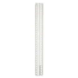 FC BAYERN Lineal Aluminium 30cm silber 34534