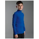 TRIGEMA Jungen, Funktionsunterwäsche Langarm Ski/Rolli, Gr. 128, blau (royal), 049) - 128