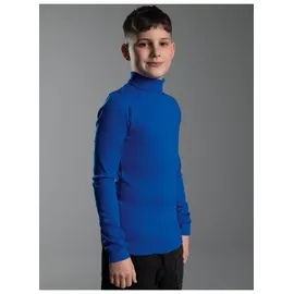 TRIGEMA Jungen, Funktionsunterwäsche Langarm Ski/Rolli, Gr. 128, blau (royal), 049) - 128