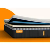 Emma Original Lite+ Matratze 180x200 cm – 22 cm Hybridmatratze mit 3-Zonen-Taschenfederkern & Kaltschaum – atmungsaktive Matratze mit kühlendem Bezug für erholsamen Schlaf