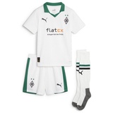 Puma Trainingsanzug PUMA "Borussia Mönchengladbach 23/24 Heimtrikot Mini-Kit Jugendliche" Gr. 98, grün (white power green) Kinder Sportanzüge Puma