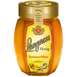 Langnese Sommerblüten goldklar Honig 500G