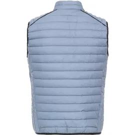 CasaModa Kurzweste CASAMODA "CASAMODA Weste uni", Herren, Gr. 5XL, blau (hellblau), 100% Polyester, Westen