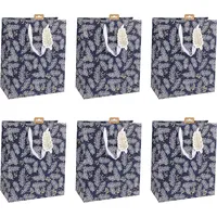 Clairefontaine 6x Precious, Geschenktasche 26,5x14x33cm Blau X-32808-2C