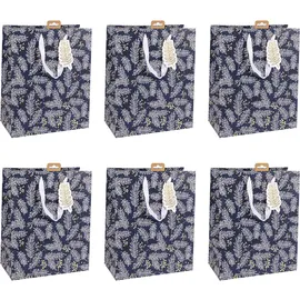 Clairefontaine 6x Precious, Geschenktasche 26,5x14x33cm Blau X-32808-2C