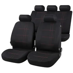 CarComfort Sitzbezug »Nashville«, Polyester - schwarz