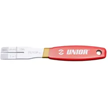 Unior 2 in 1 Scheibenbremswerkzeug Brems-Werkzeug, rot, Einheitsgröße