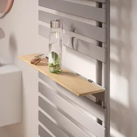 Kermi Credo Half flat 1800 x 450 mm Badheizkörper 37 W weiß Mittelventil