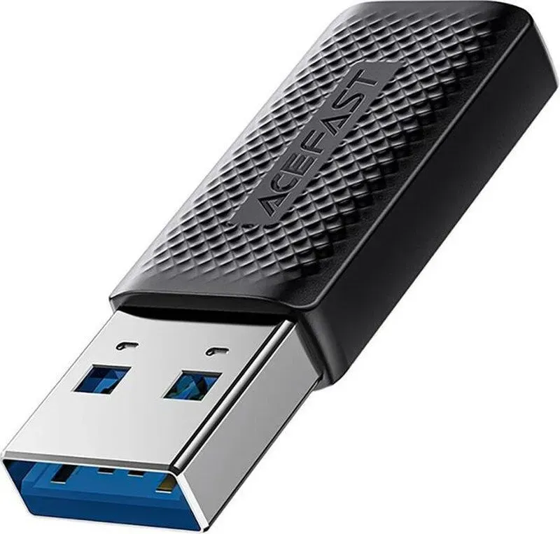 ACEFAST J2 USB-C auf USB-A Adapter - Schwarz