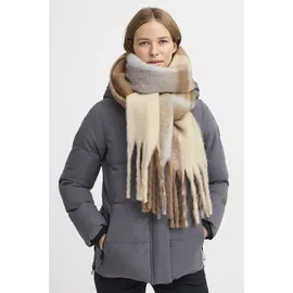 Oxmo Strickschal OXVivi in Grau | Gr.: onesize