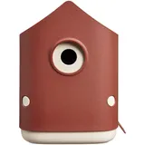 elho Vogelhaus Cosy 18 cm Rot-Weiß