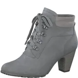 s.Oliver Damen Schnürstiefel mit Absatz Elegant Bequem, Grau (Grey), 40 EU