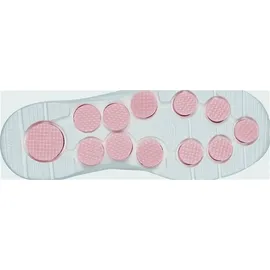 SKECHERS Go Walk 7 - Mia Weißes Textil, neonrosa Besatz, 37