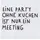 räder Cocktailserviette Eine Party ohne Kuchen ist nur ein Meeting