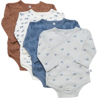 PIPPI Babywear 4760_741_68 Baby-Body/ Einteiler 4 Stück(e)