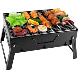 Sunjas Holzkohlegrill schwarz