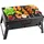 Sunjas Holzkohlegrill schwarz