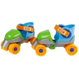 Kids Globe Rollschuhe Blau/Grün 24-30