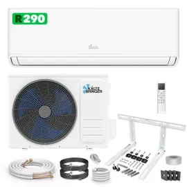 Kältebringer R290 Split-Klimaanlage 12.000 BTU (3,7kW) mit Wandhalterung