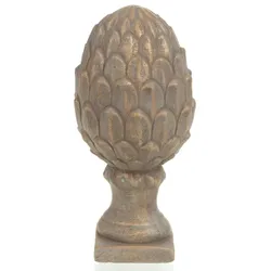 Goldener Kiefernzapfen 29 cm - Anderes Amadeus Ciment 13x13 cm
