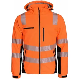 Prevent Softshelljacke, Gr. XL orange/schwarz Gr. XL
