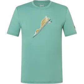 super.natural Duck Dive Tee Türkis / Grün XL 2er Pack