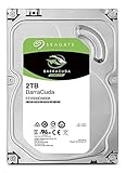 Seagate Barracuda, interne Festplatte 2 TB HDD, 3.5 Zoll, 7200 U/Min, 256 MB Cache, SATA 6 Gb/s, silber, Modellnr.: ST2000DM008