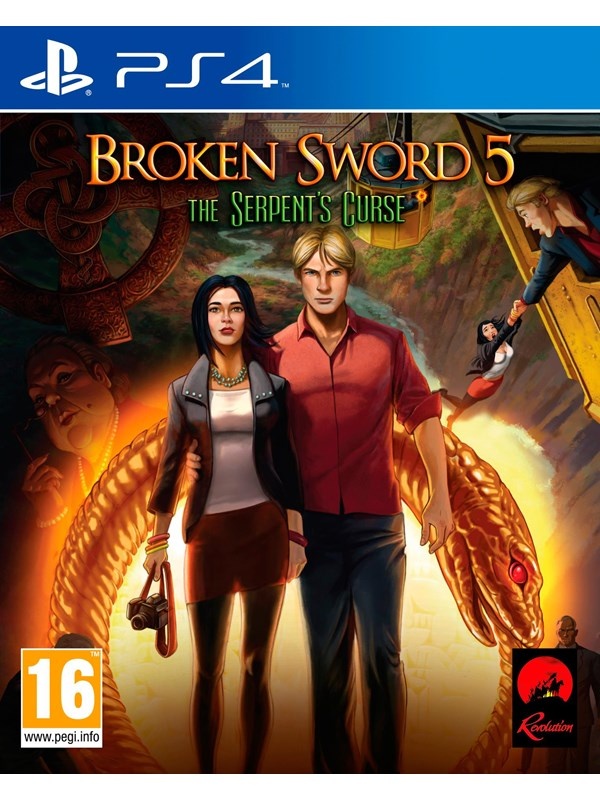 Broken Sword 5: The Serpent's Curse - Sony PlayStation 4 - Abenteuer - PEGI 16