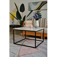 SIT Möbel SIT Couchtisch mit Marmorplatte, quadratisch schwarz
