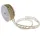 Deko AS GmbH Dekoband Polyester Gold/Gelb 15 mm x 20 m