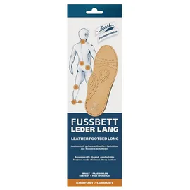 Barth GmbH Einlegesohlen Leder-Fußbett 37