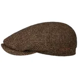 Stetson Flat Cap (1-St) Schirmmütze mit Schirm, Made in the EU braun