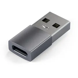 Satechi USB-A auf USB-C Adapter Grau
